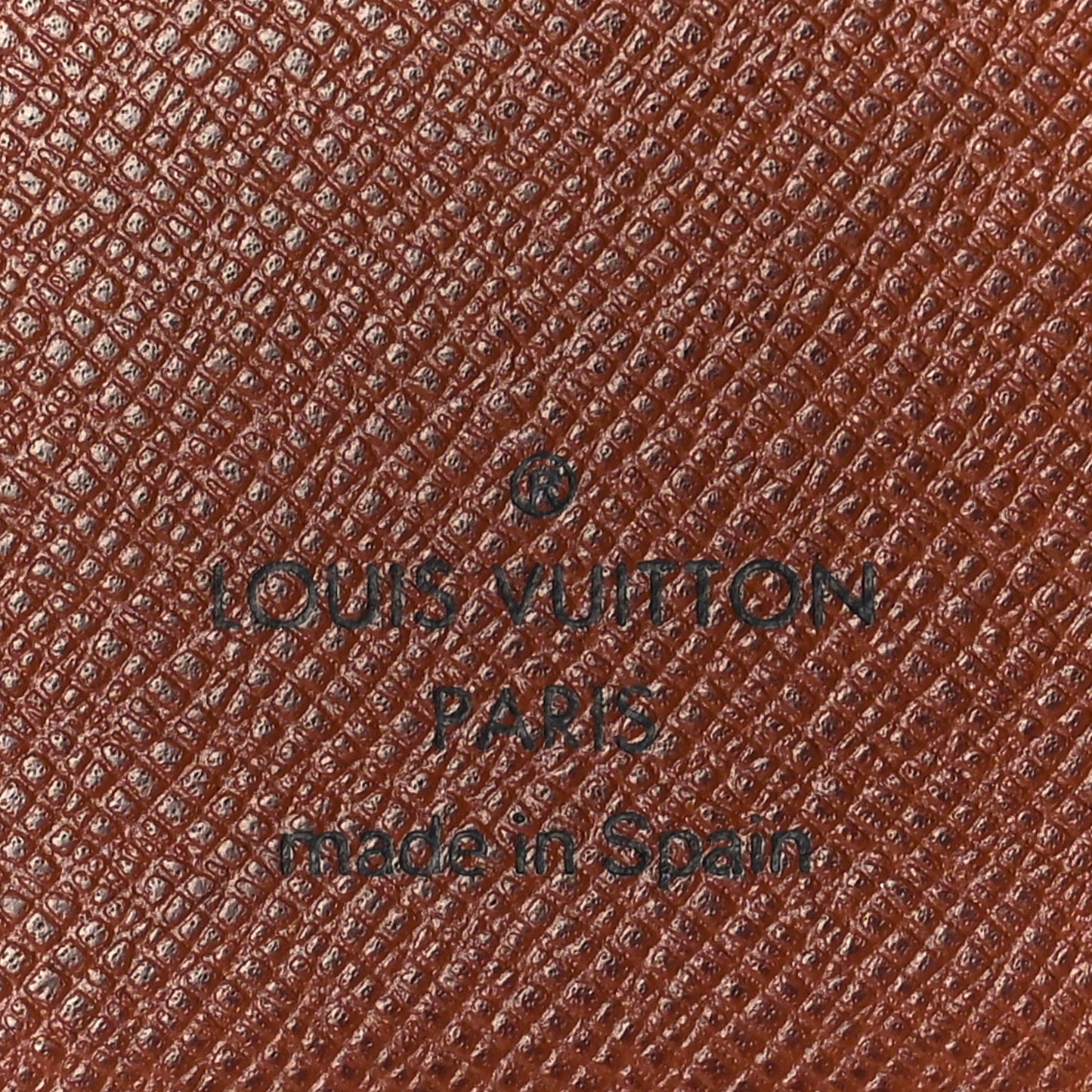 Monogram Small Ring Agenda Cover