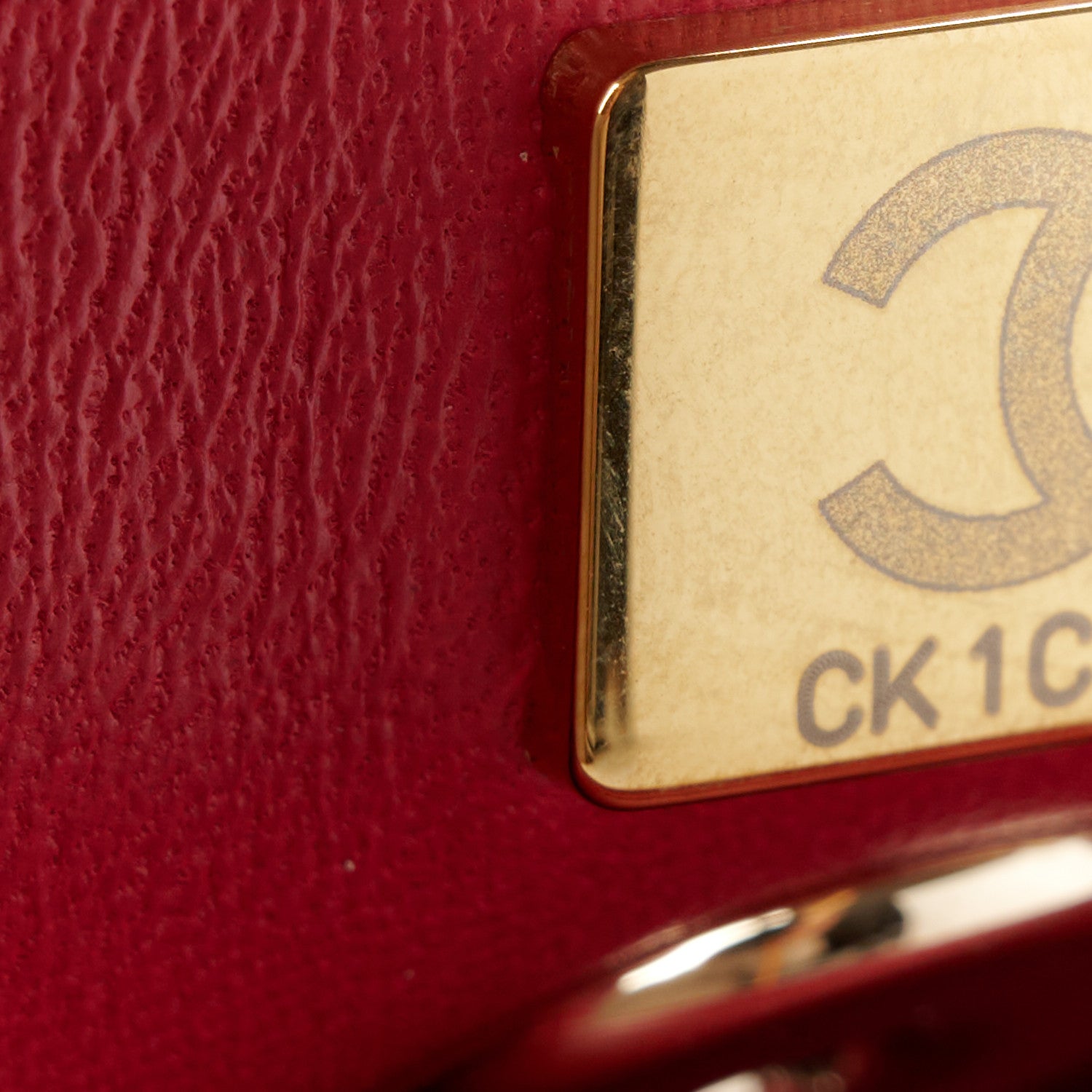 Chanel Caviar Quilted Mini Coco Handle Flap Red 7 of 11