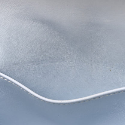 Hermes Chevre Mysore Mini Kelly Sellier 20 Bleu Brume 14 of 17