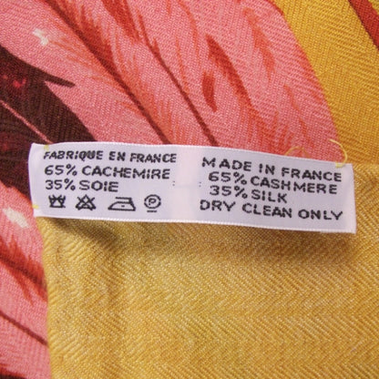 Hermes Cashmere Silk Brazil Shawl GM 140 7 of 8