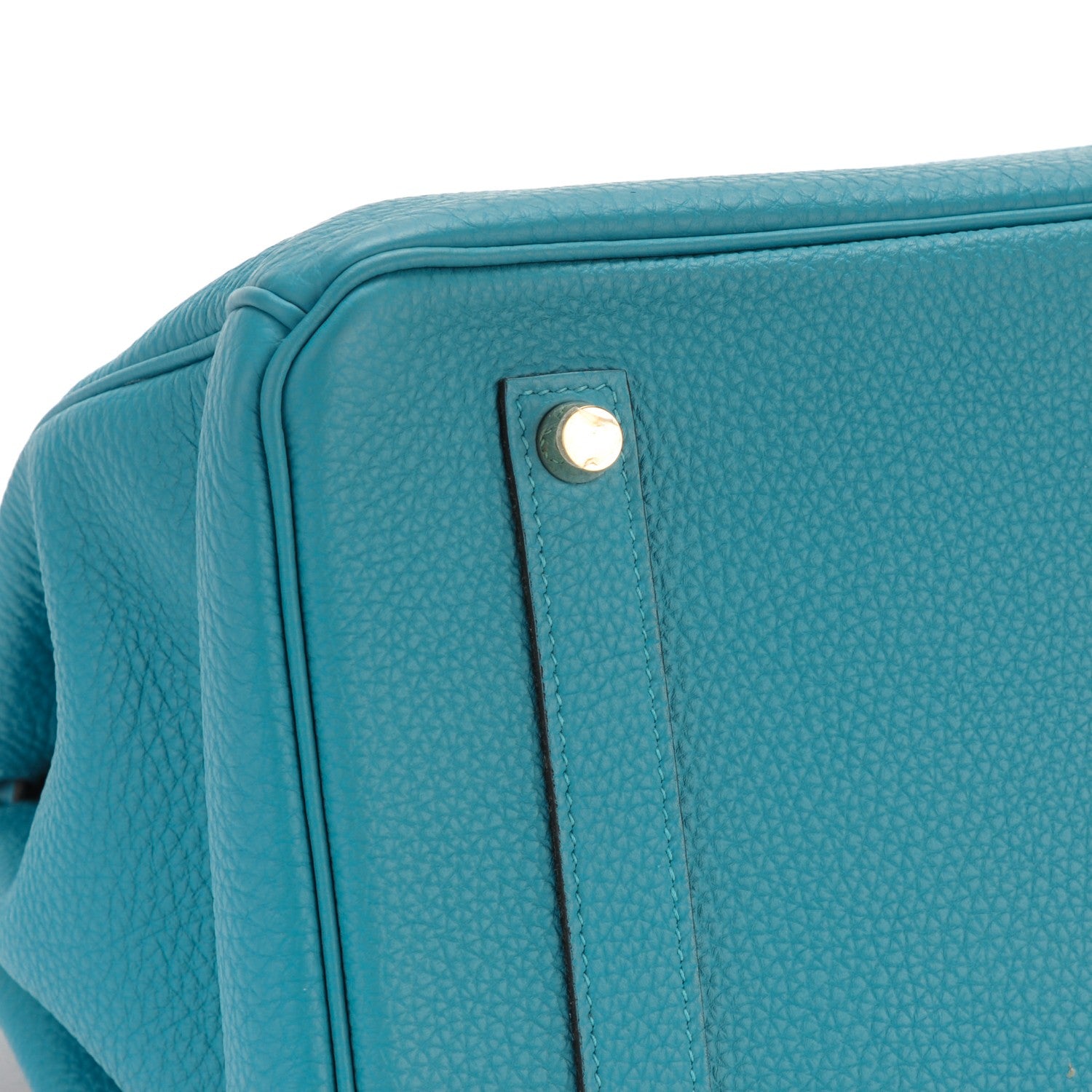 Hermes Togo Birkin 35 Turquoise 19 of 23