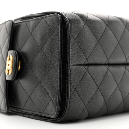 Chanel Caviar Quilted Small Chanel 25 Handbag Black 10 of 12