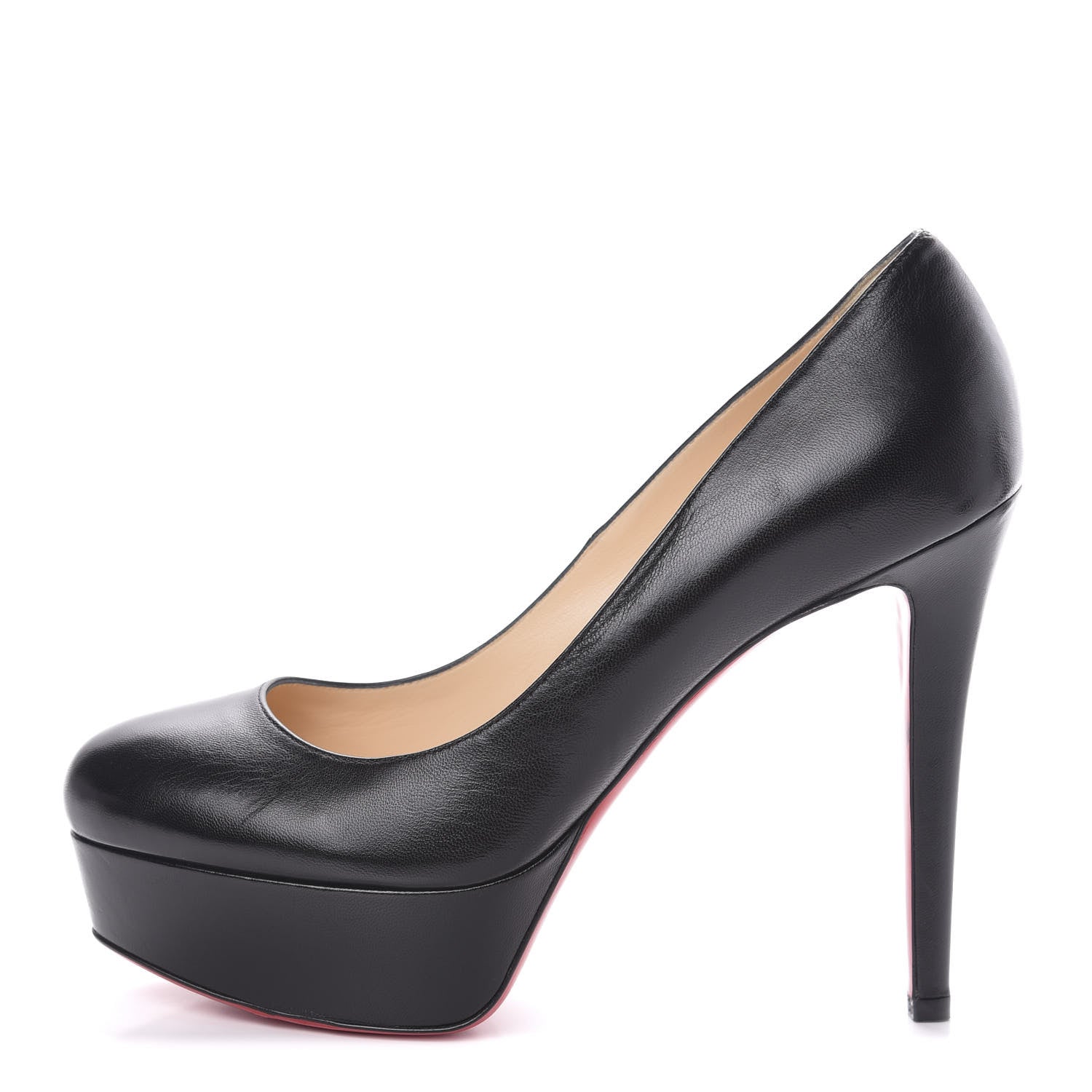 Christian Louboutin Kid Bianca 120 Pumps 38 Black 1 of 8
