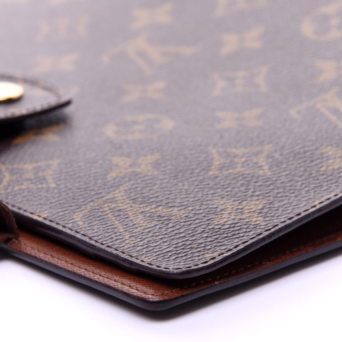 Monogram Large Ring Agenda Cover