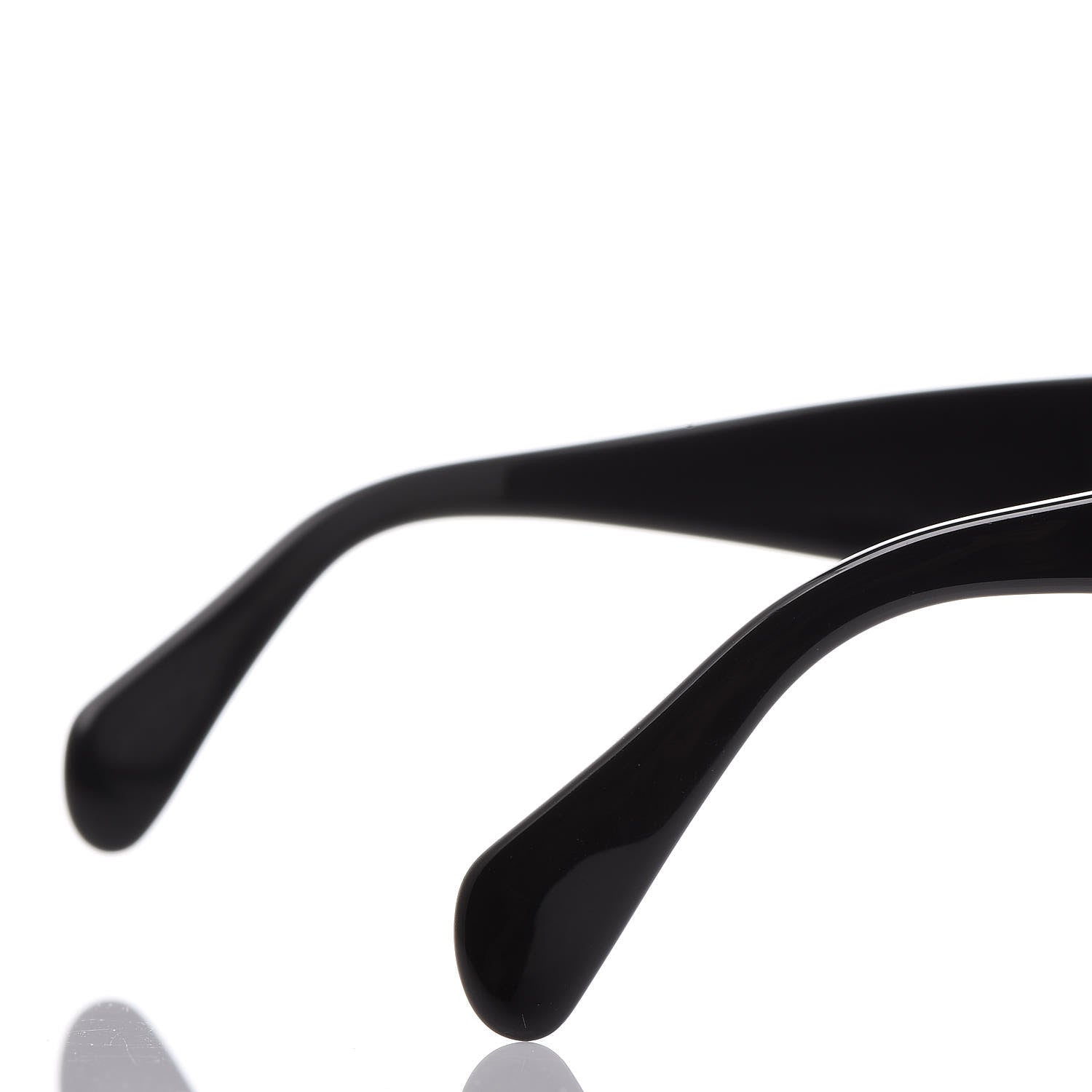 Celine Acetate Cat Eye Sunglasses CL40004I Havana Black 9 of 10