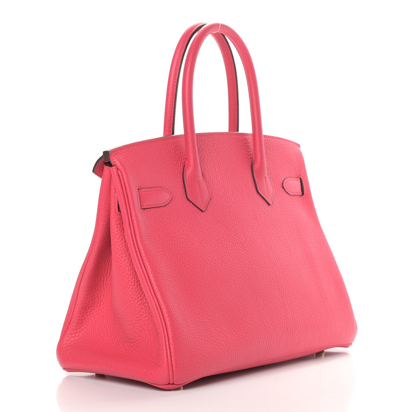 Taurillon Clemence Birkin 30 Rose Extreme