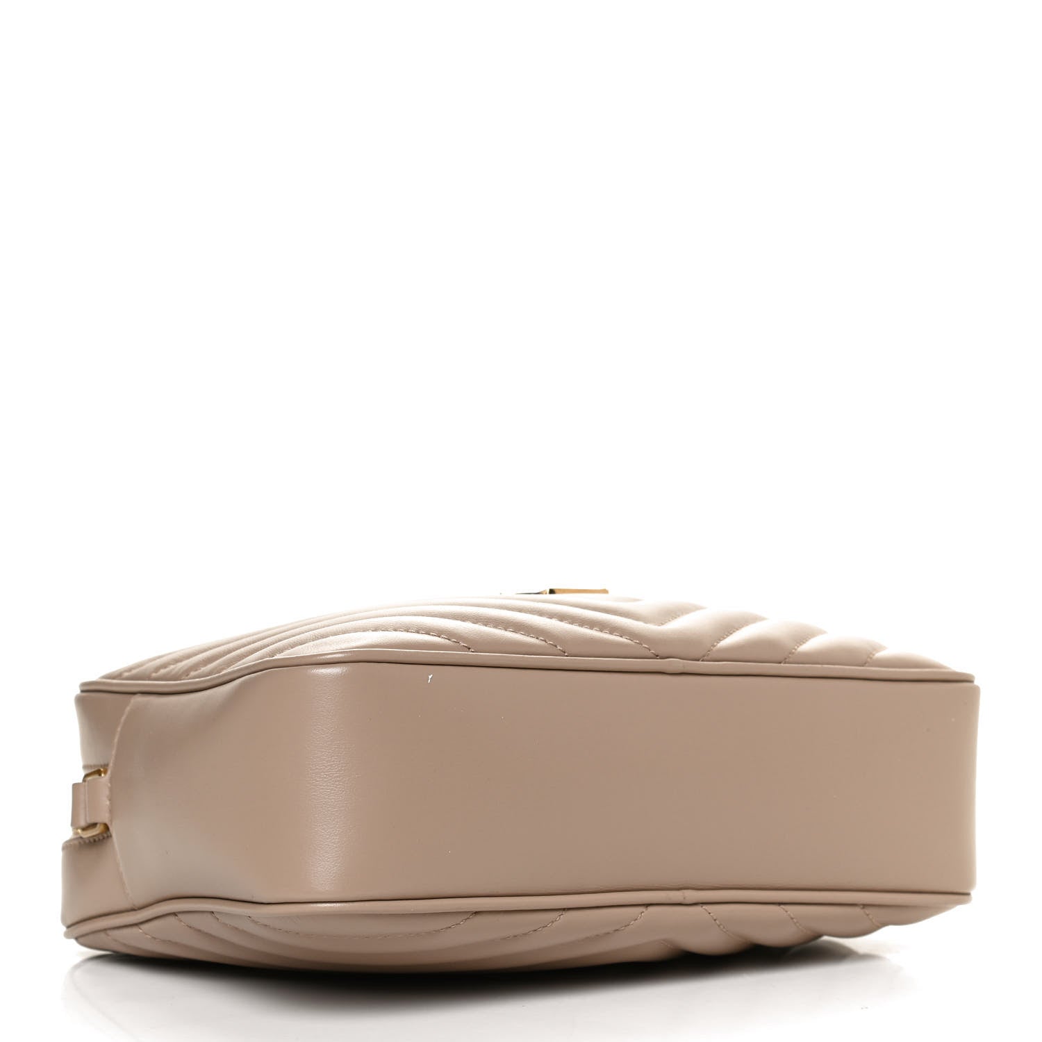 Saint Laurent Calfskin Matelasse Monogram Lou Camera Bag Dark Beige 4 of 10