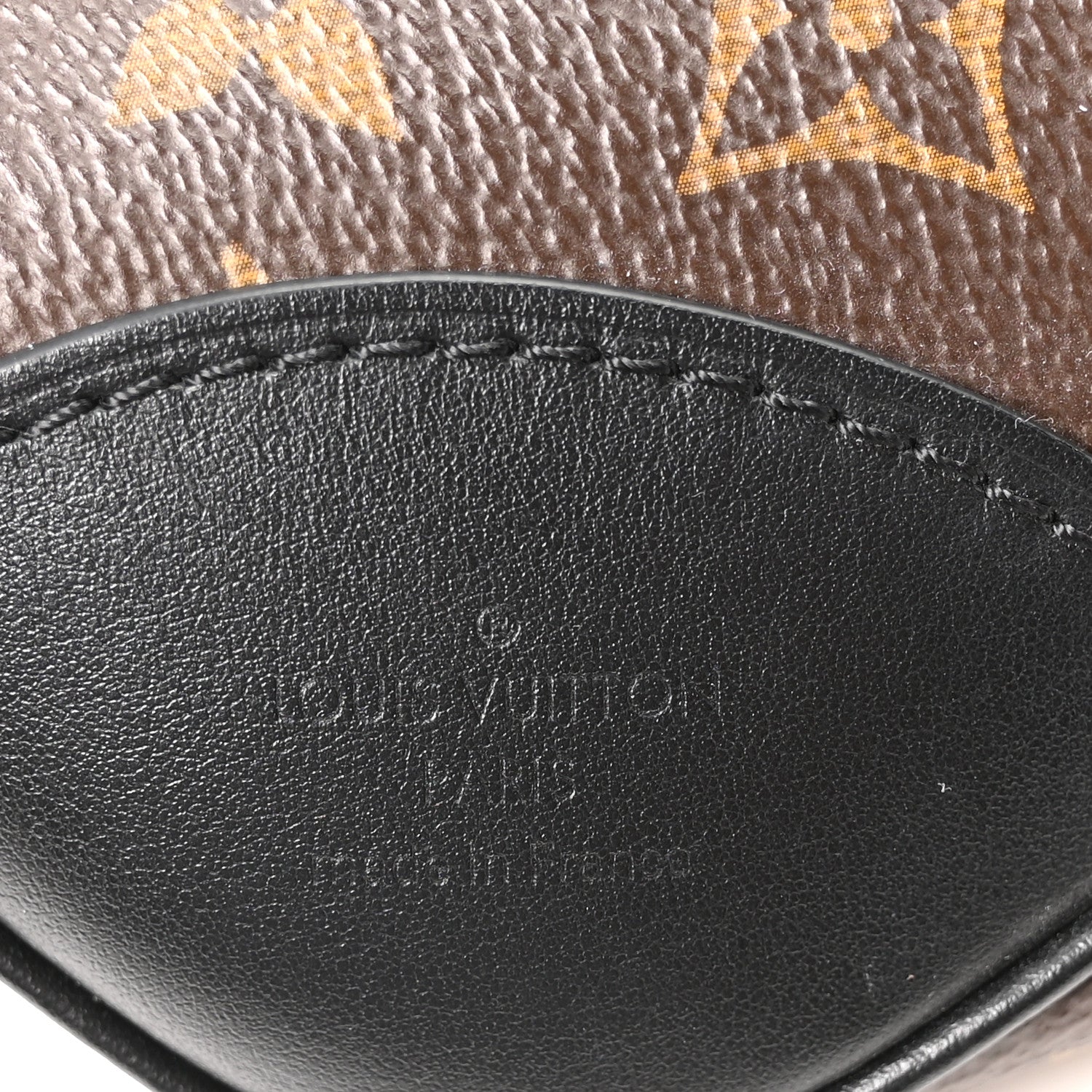 Louis Vuitton Monogram Odeon MM Black 6 of 9