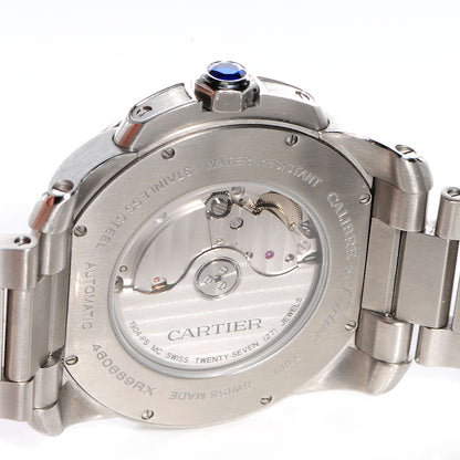 Cartier Stainless Steel 42mm Calibre de Automatic Watch Black 3 of 7