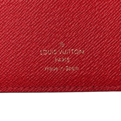 Louis Vuitton Damier Ebene Insolite Wallet Rouge 7 of 10