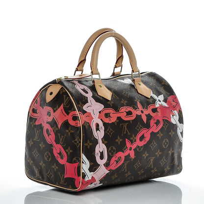 Louis Vuitton Monogram Bay Speedy 30 Rose Ballerine Poppy 3 of 6