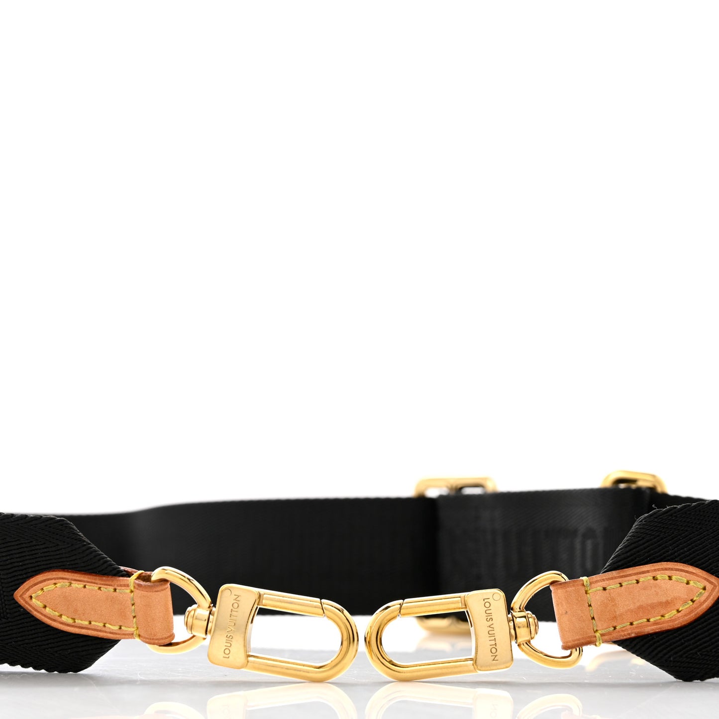 Monogram Multi Pochette Accessories Bandouliere Shoulder Strap Black