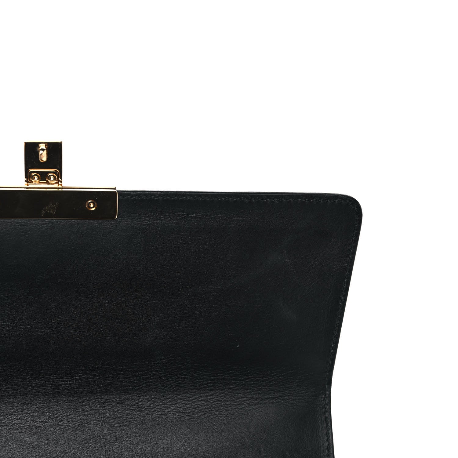 Gucci GG Supreme Monogram Calfskin Medium Padlock Shoulder Bag Beige Black Cuir 13 of 13