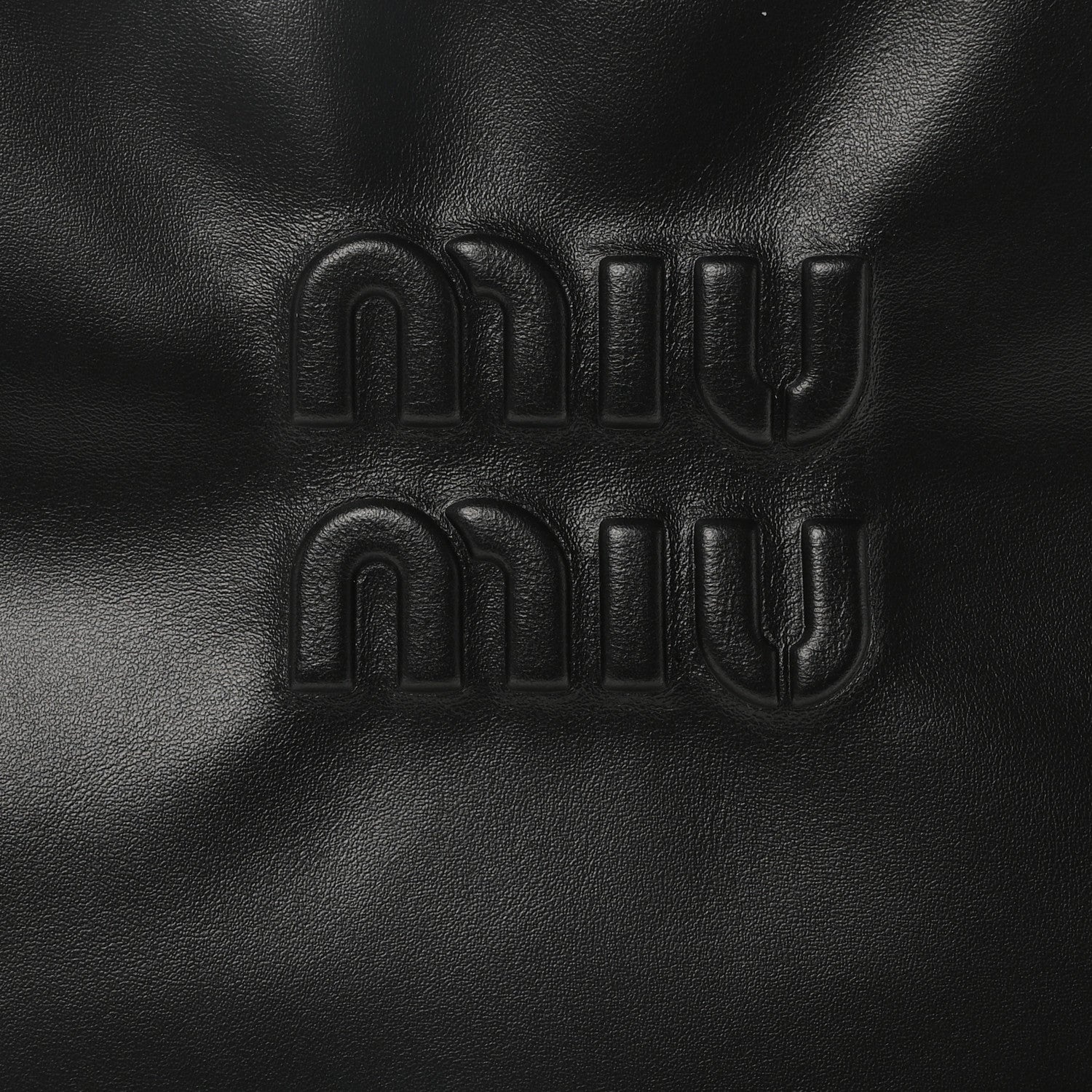 Miu Miu Soft Calf Softy Beau Top Handle Bag Black 8 of 10