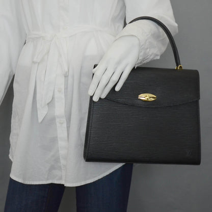 Louis Vuitton Epi Malesherbes Black 2 of 11