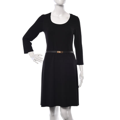 Hermes Epsom Kelly Belt Black 2 of 7