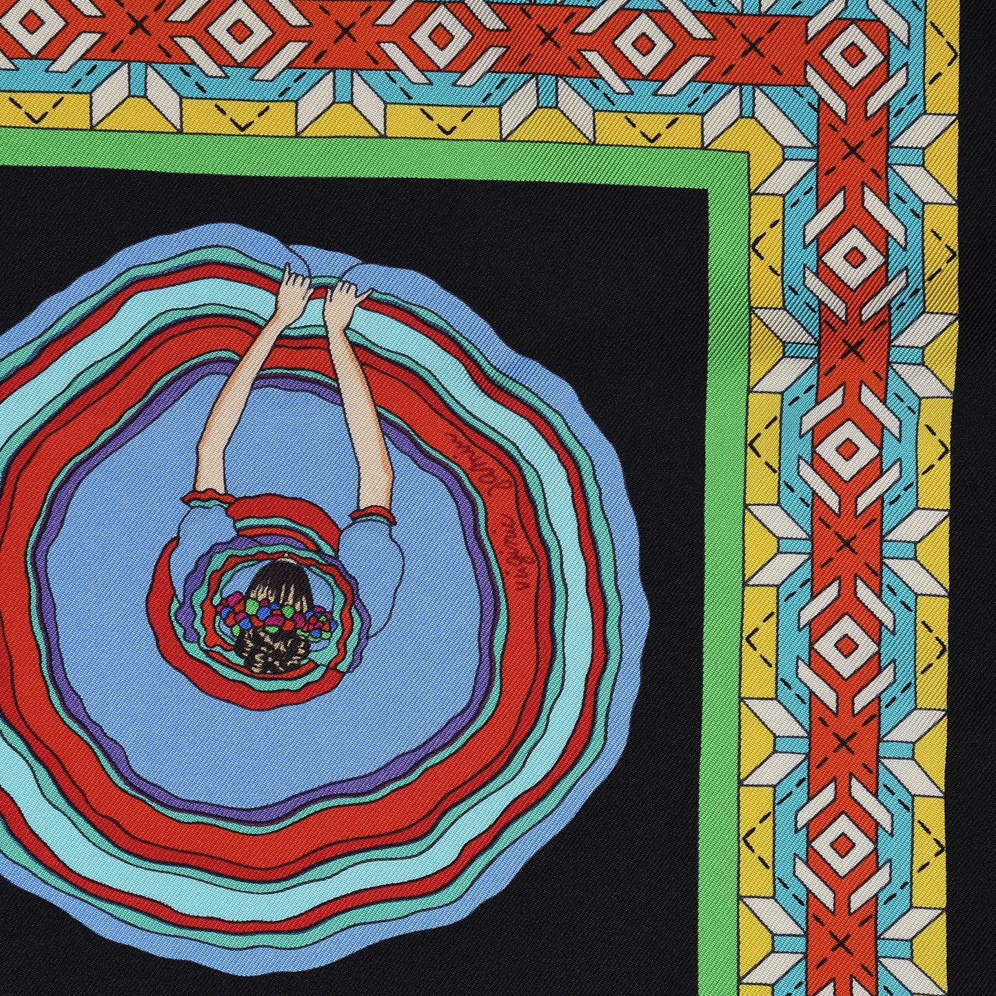 Silk Belles du Mexique Scarf 90