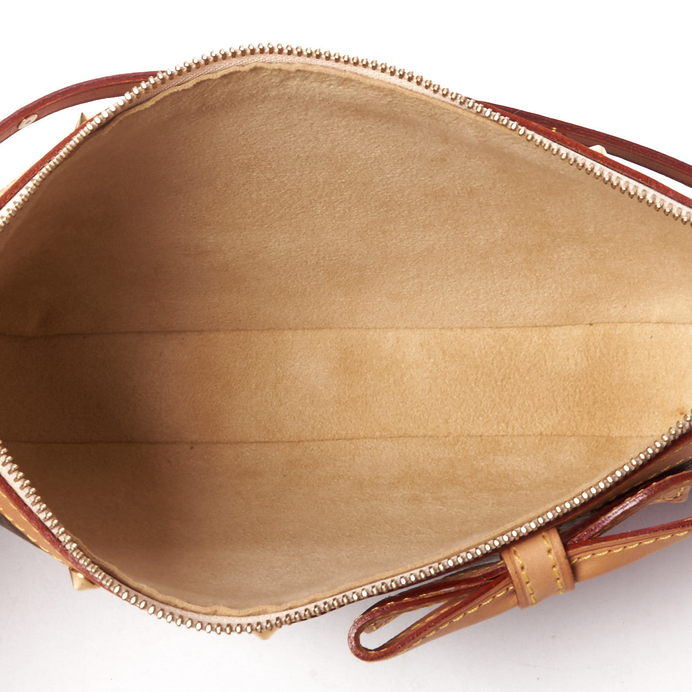 Louis Vuitton Monogram Cherry Blossom Pochette Accessories Brown 7 of 8