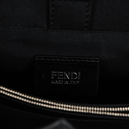 Fendi Denim Petite 2Jours Tote Blue Black 6 of 9