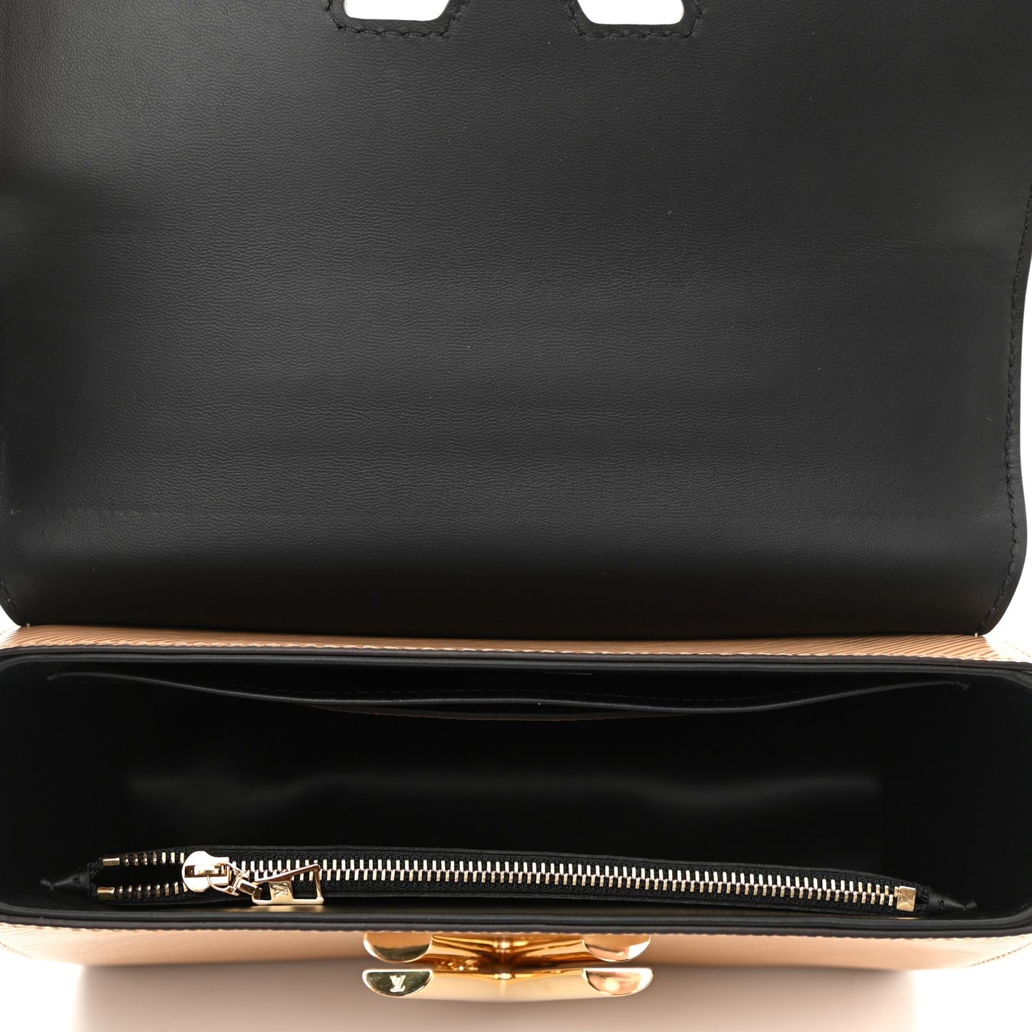 Epi Twist Shoulder Bag MM Camel