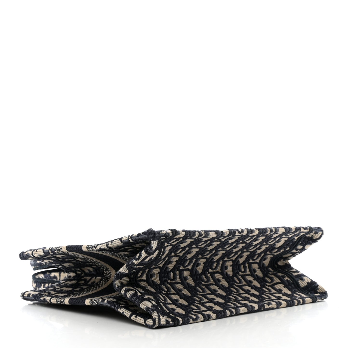 Oblique Small Book Tote Blue Multicolor