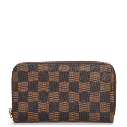 Louis Vuitton Damier Ebene Zippy Compact Wallet 1 of 8