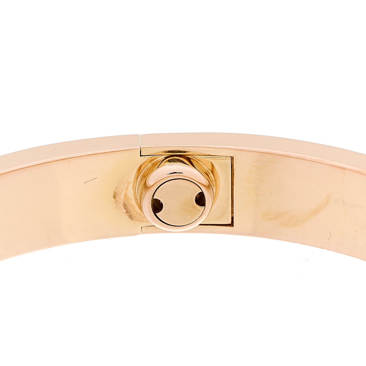 18K Pink Gold 4 Diamond LOVE Bracelet 15