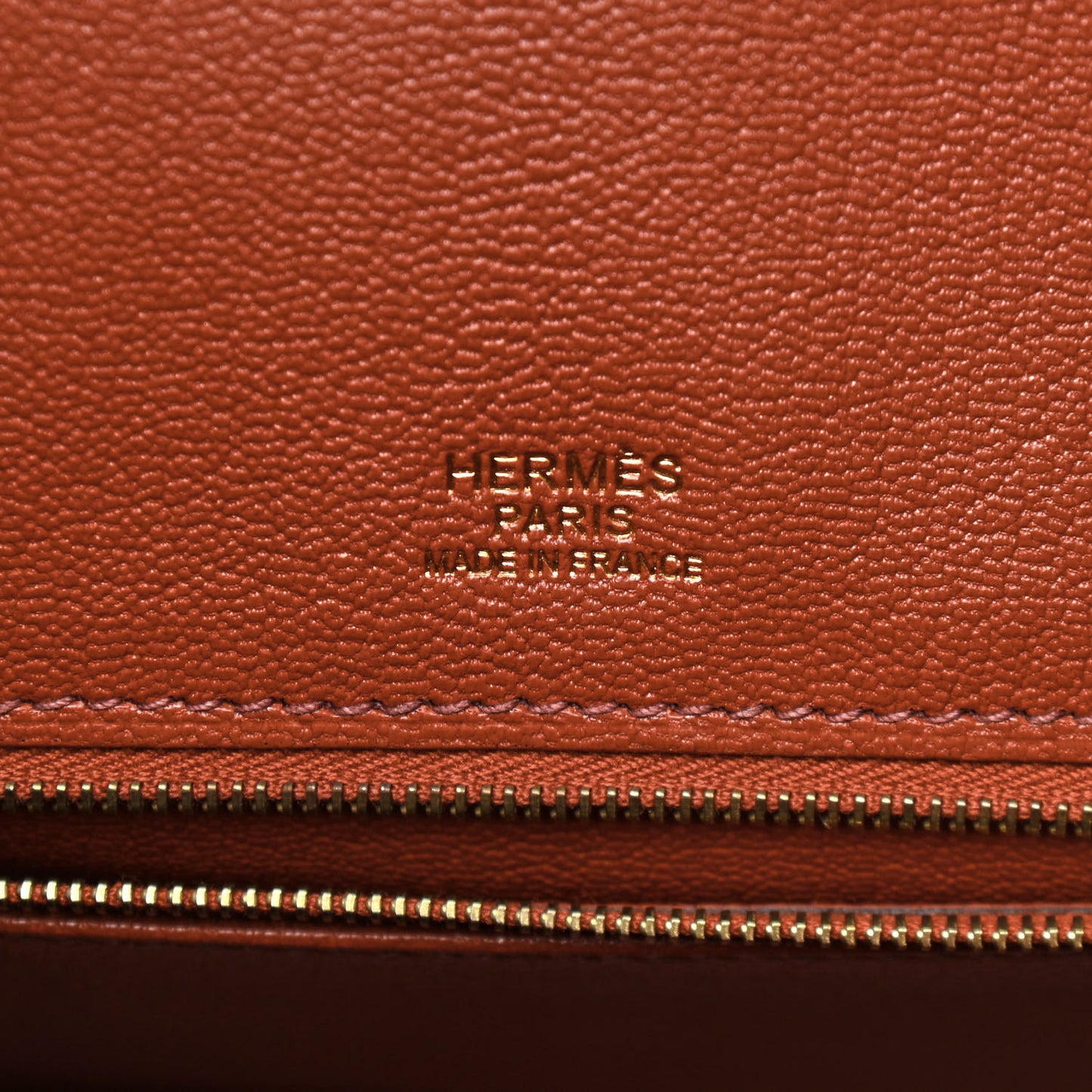 Ostrich Ghillies Birkin 30 Brique Rouge H