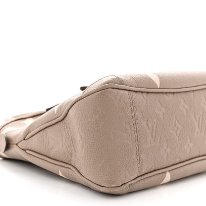 Louis Vuitton Empreinte Monogram Giant Trianon PM Tourterelle Creme 8 of 11