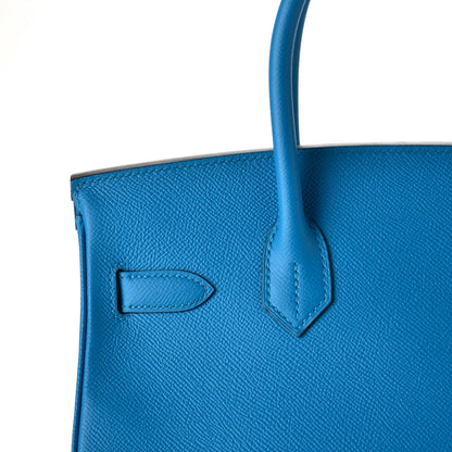 Hermes Epsom Birkin 30 Bleu Zanzibar 11 of 43