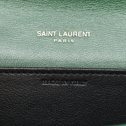 Saint Laurent Watersnake Uptown Crossbody Bag Green 8 of 12