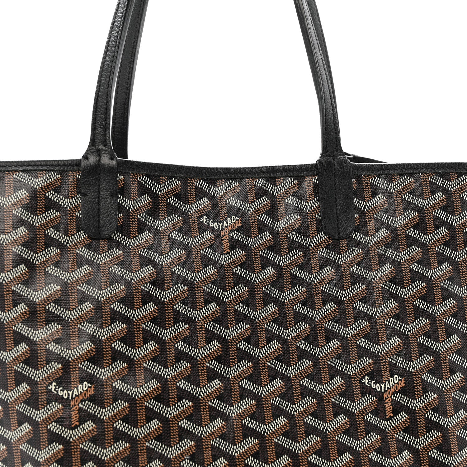 Goyard Goyardine Saint Louis PM Black 9 of 12