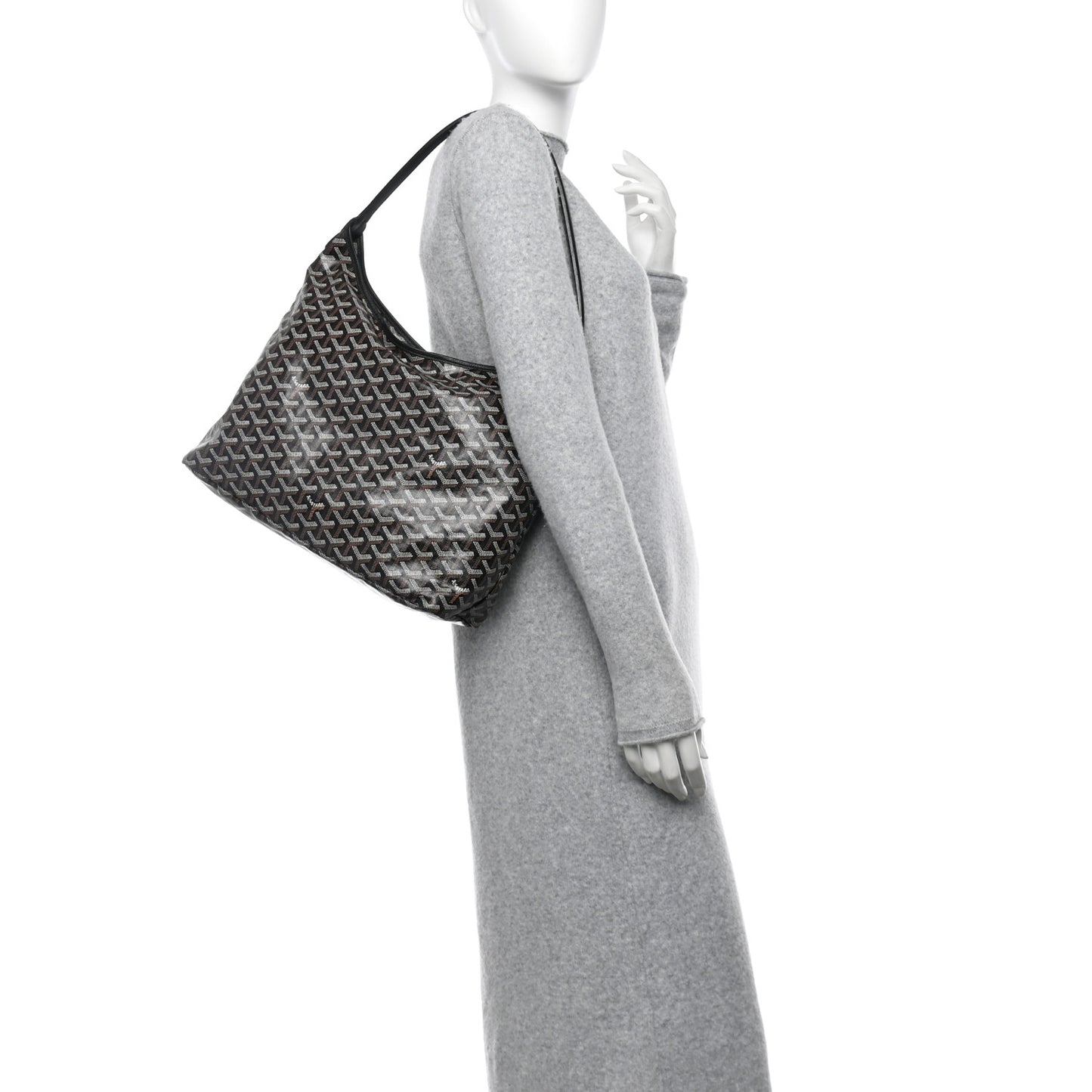 Goyardine Boheme Hobo Black