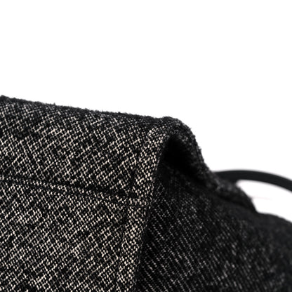 Chanel Mixed Fibers Calfskin Medium Deauville Tote Black 7 of 13