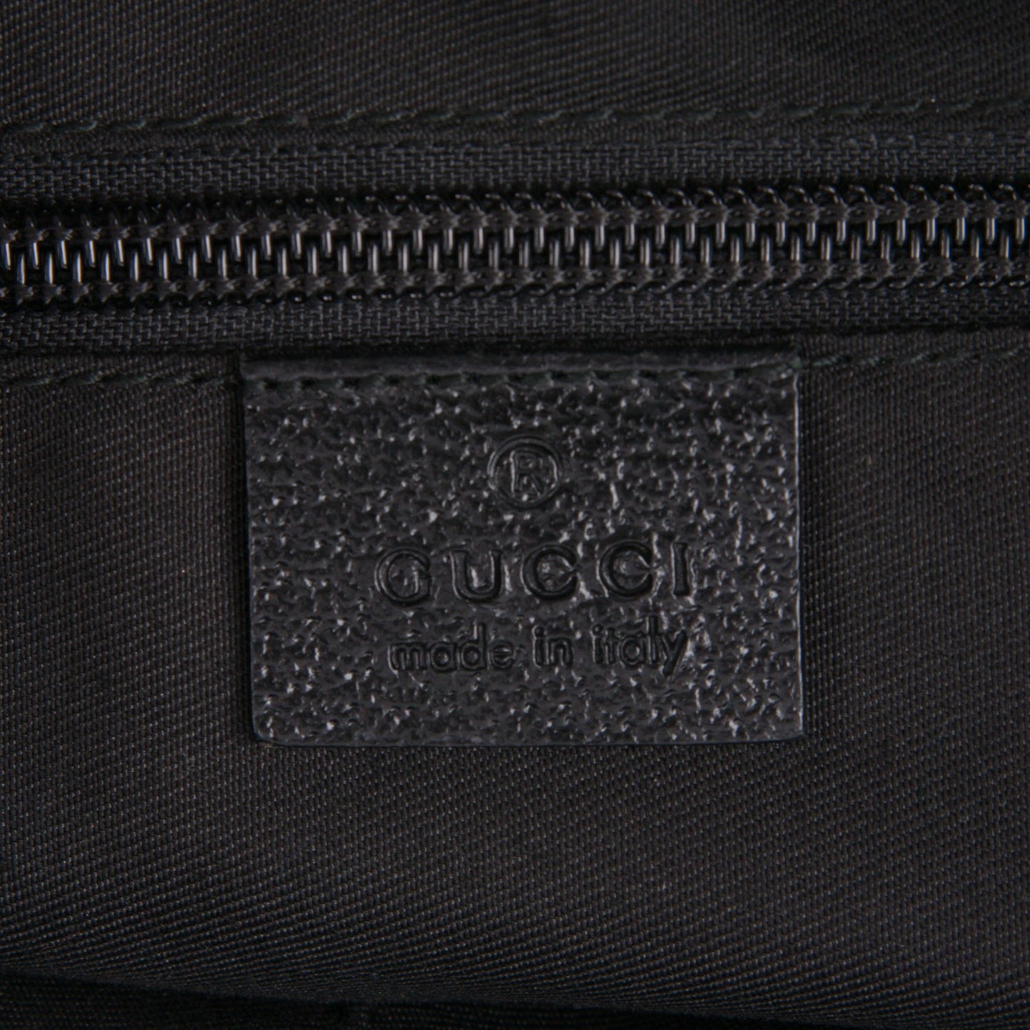 Monogram Web Medium Half Moon Hobo Black