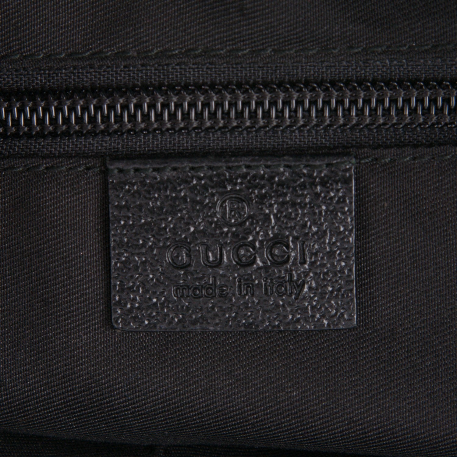Gucci Monogram Web Medium Half Moon Hobo Black 6 of 7