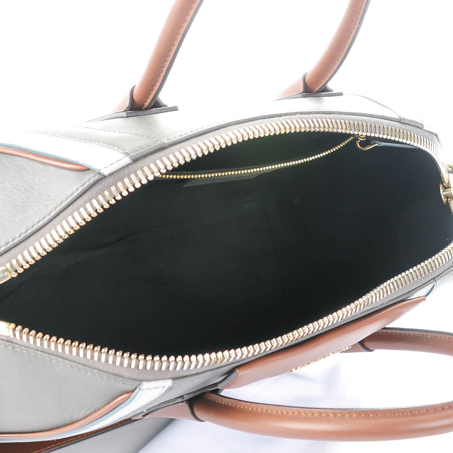 Givenchy Smooth Calfskin Medium Tri-Color Antigona Dark Grey 5 of 7