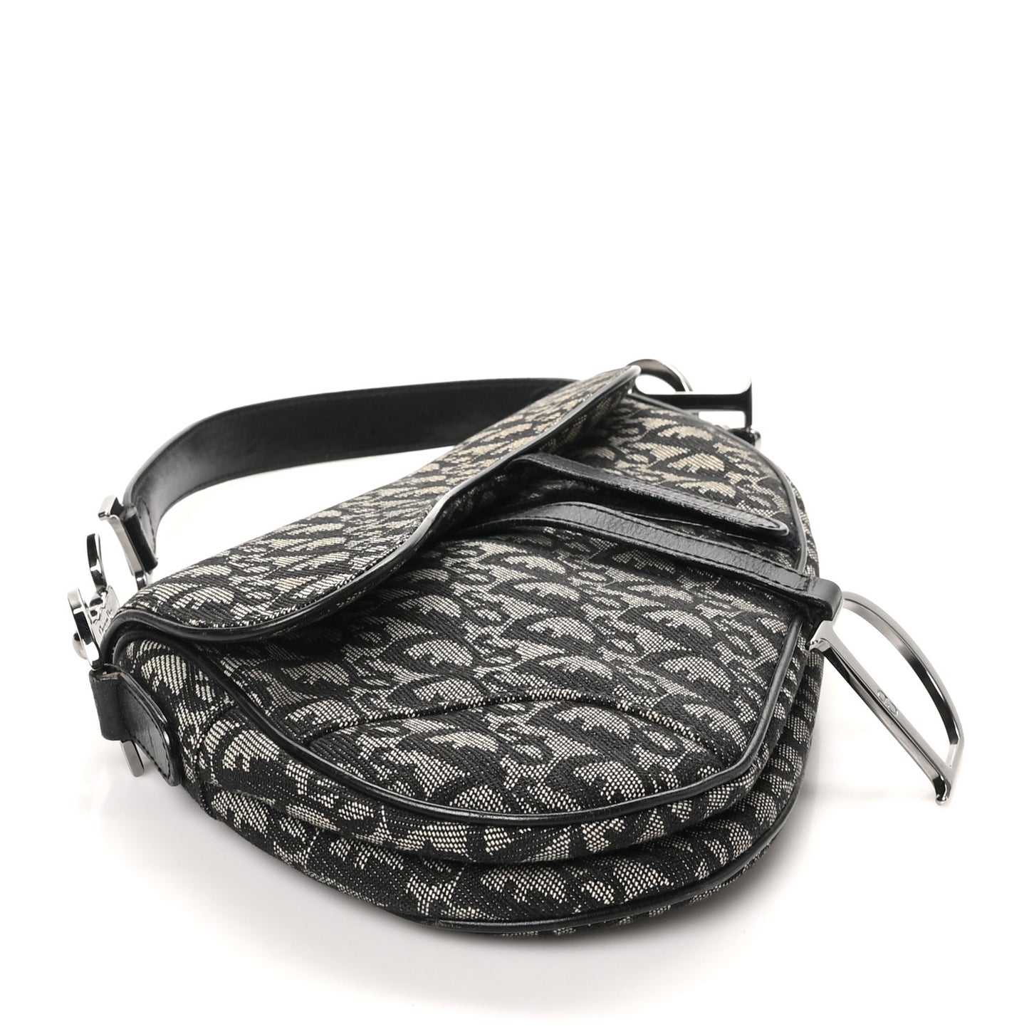 Monogram Saddle Bag Blue