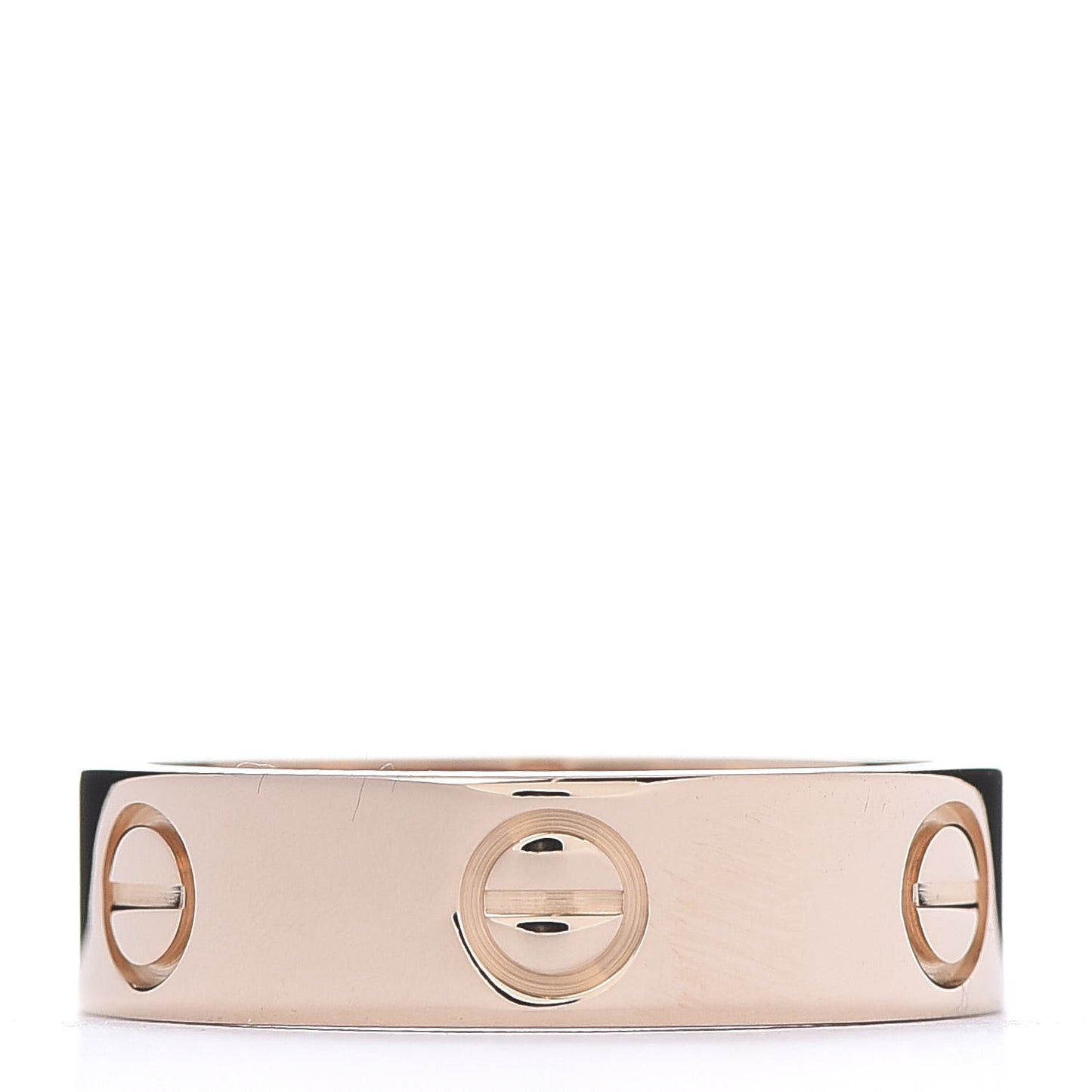 18K Pink Gold 5.5mm LOVE Ring 55 7.25