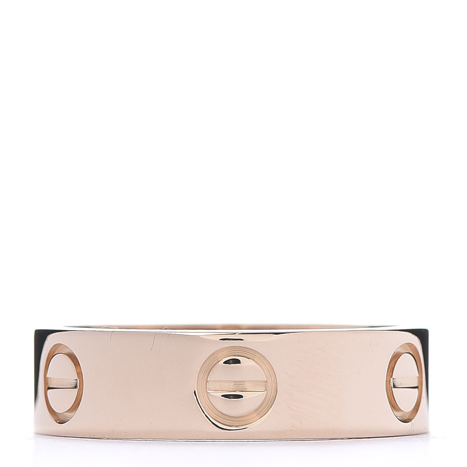 Cartier 18K Pink Gold 5.5mm LOVE Ring 55 7.25 3 of 5