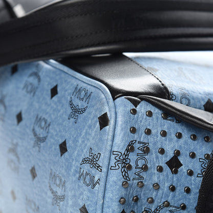 MCM Visetos Studded Medium Backpack Blue 11 of 15