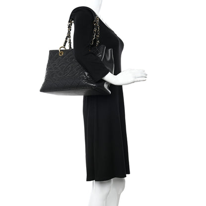 Chanel Caviar Quilted Grand Shopping Tote GST Black 2 of 15