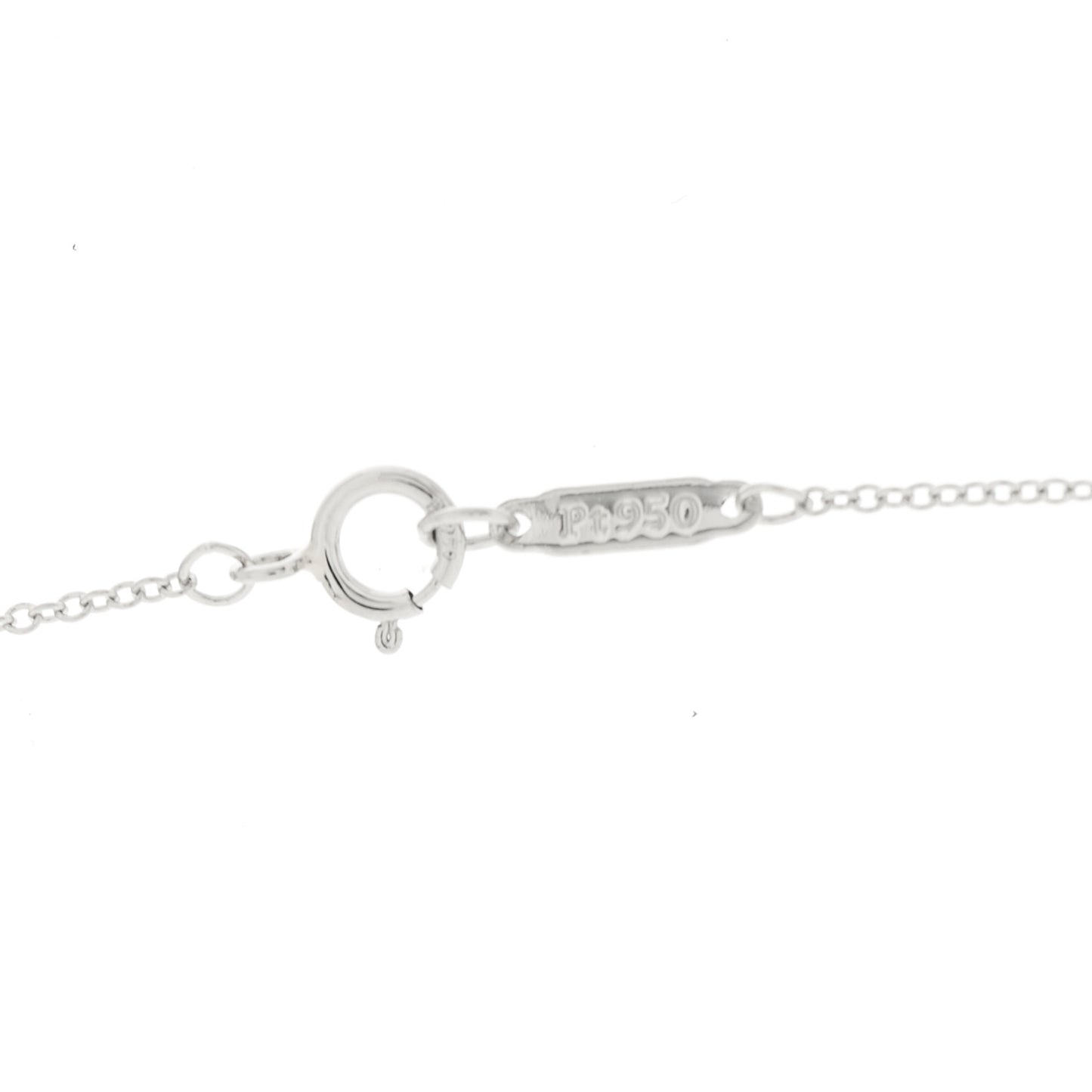 Platinum Diamond Large Cross Pendant Necklace