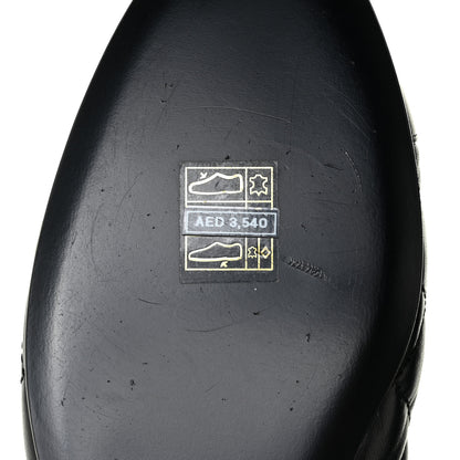 Chanel Lambskin Quilted Ballerina Flats 38 Black 6 of 10