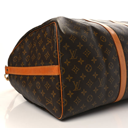 Louis Vuitton Monogram Keepall Bandouliere 55 8 of 12