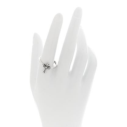 Chrome Hearts Sterling Silver Bubblegum Cross Ring 60 9 2 of 4