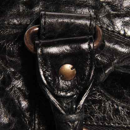 Balenciaga Agneau Classic Hardware Step Bag Black 15 of 15