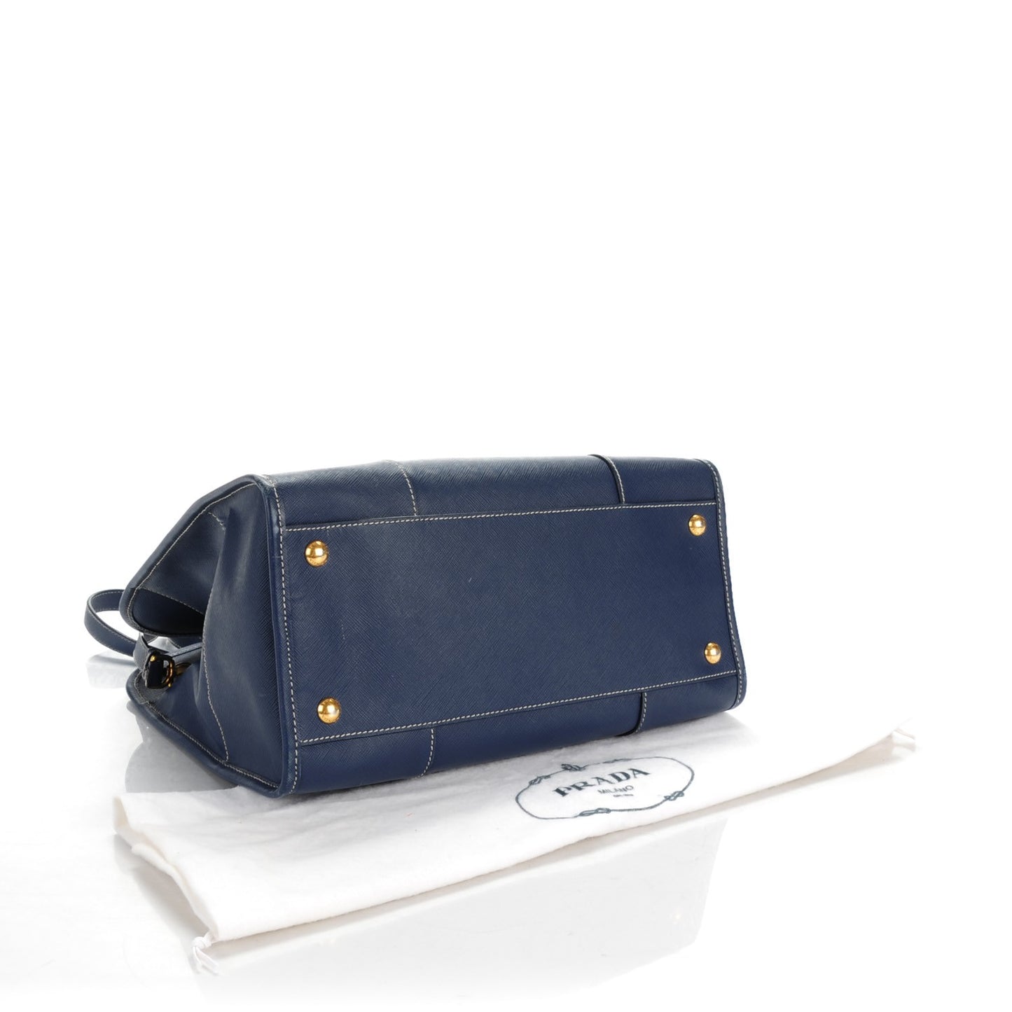 Saffiano Lux Shopping Tote Bleuette