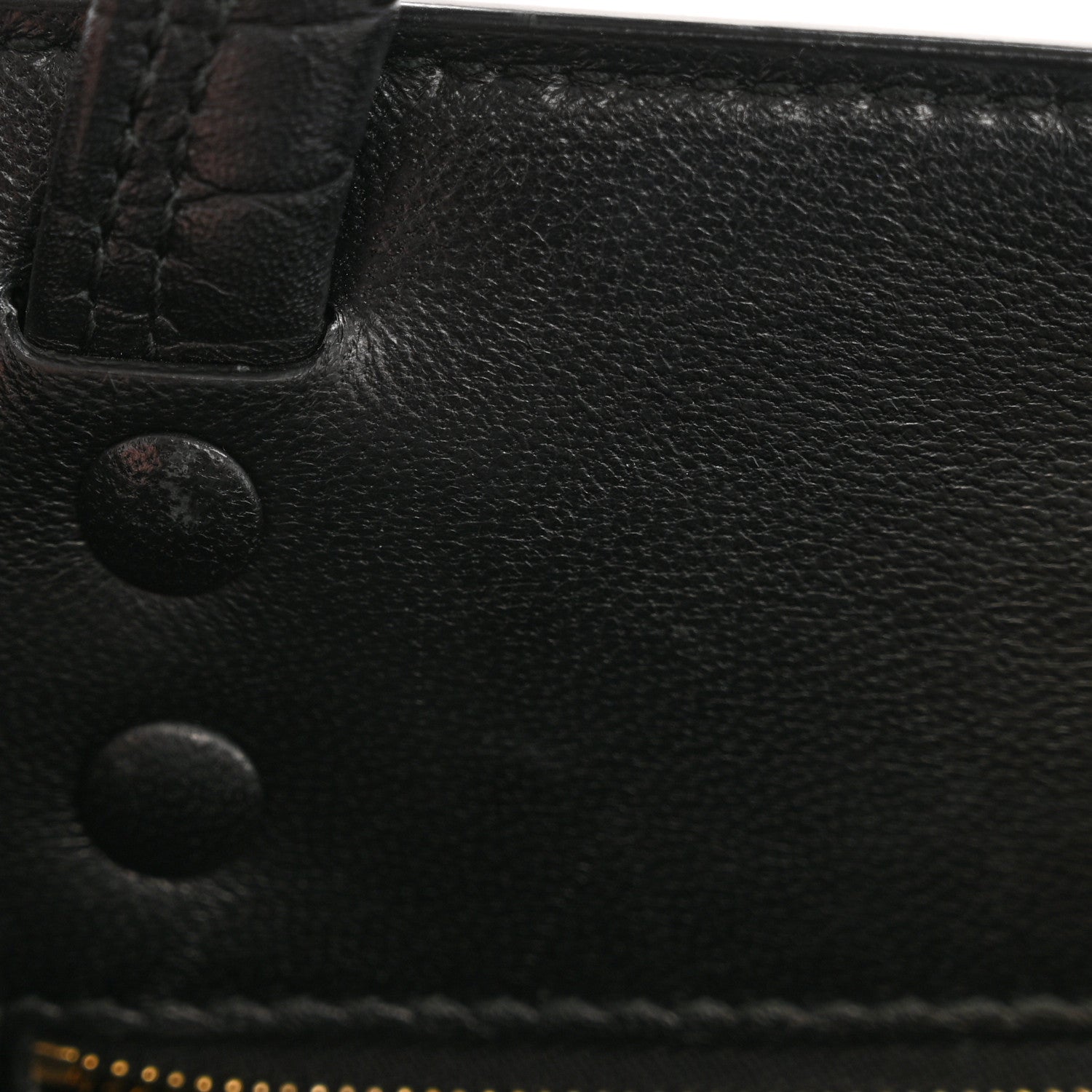 Balenciaga Calfskin Crocodile Embossed Medium Sharp Tote Black 11 of 14