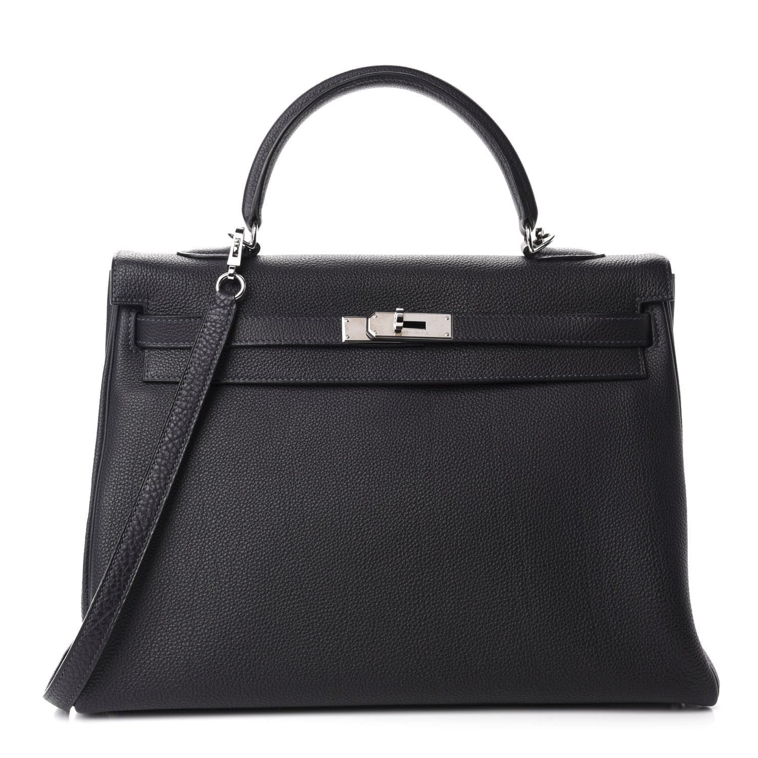 Hermes Togo Kelly Retourne 35 Bleu Nuit 1 of 11